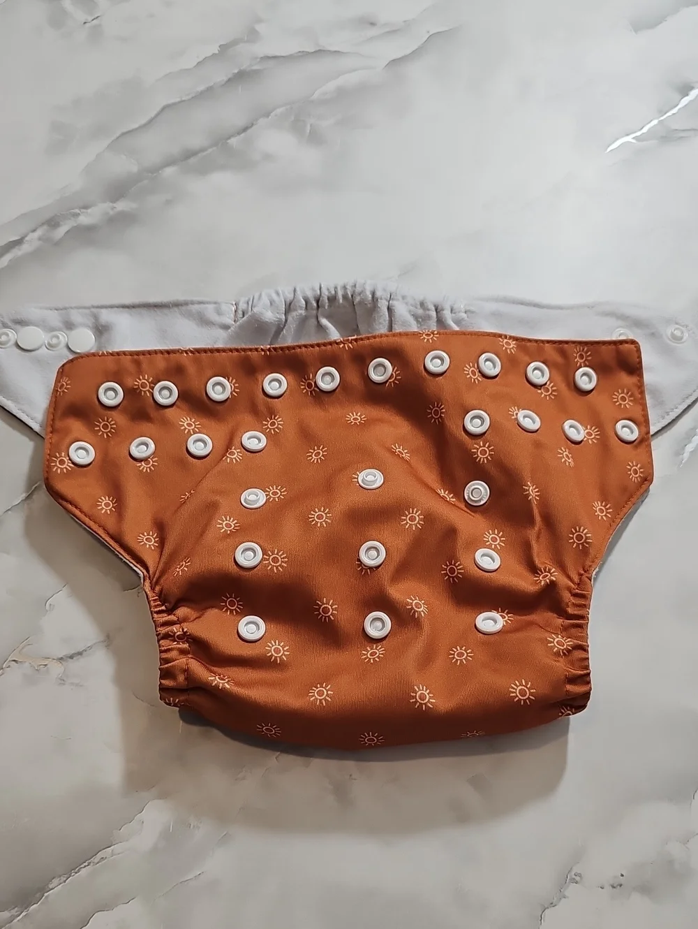 Reusable Pocket Cloth Diaper Adjustable Snaps